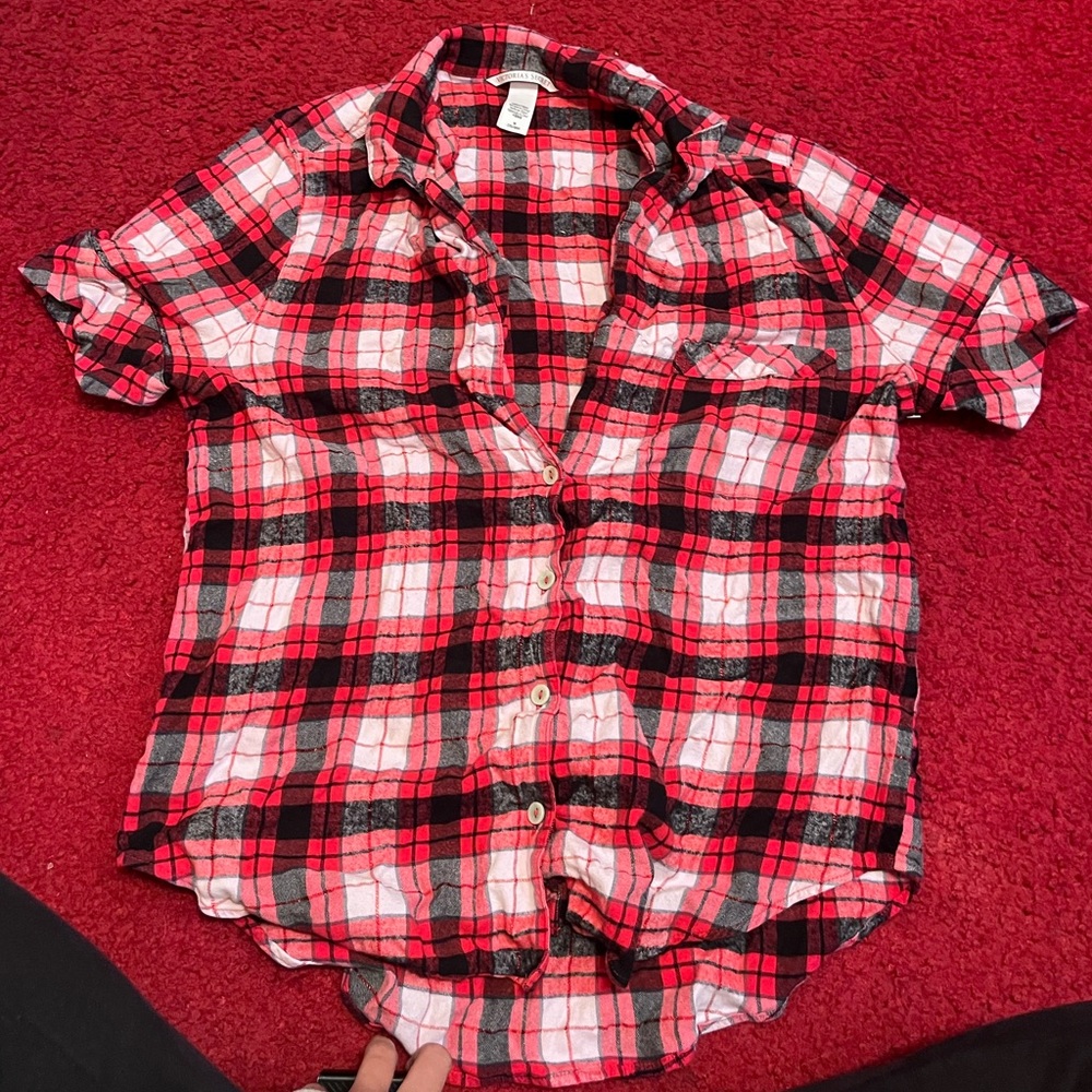 Victoria Secret Flannel Sleepshirt